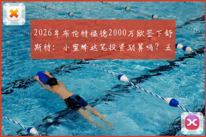 2026年布伦特福德2000万欧签下舒斯特：小蜜蜂这笔投资划算吗？五大关键点深度解析